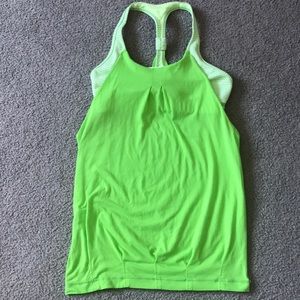 Lululemon  Racerback Tank with Built in Bra